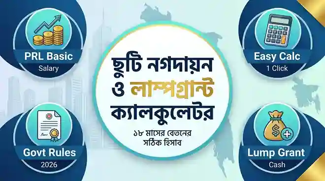 ছুটি নগদায়ন ও লামগ্রান্ট ক্যালকুলেটর